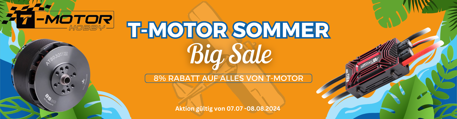 T-Motor Sale 8%