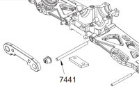 4x Querlenkerpins innen für Z06 Evolution
