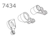 Servosaver Kunststoffteile für Z06 Evolution