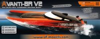 AVANTI BR V2 Rennboot brushed RTR