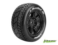 X-ROCKET Sport-Reifen auf Felge schwarz 1/5