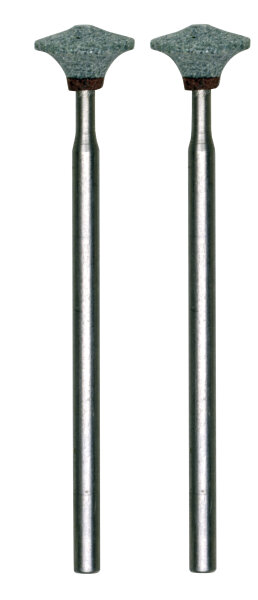 Silizium-Carbid-Schleifstifte, Linse, 2 Stück