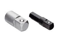 Adapter 1/4"" Außenvierkant auf 1/4"" Außensechskant