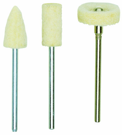 Filzpolierstift, Rad, 2 Stück