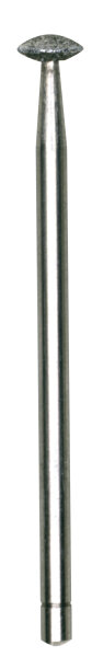 Diamantschleifstift, Linse, 5,0 mm