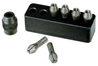Micromot-Stahlspannzangen, 6 St. von 1 - 3,2 mm