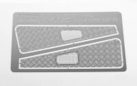 Riffelblech Kotflügelabdeckung für TRX4 Defender