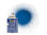 Spray blau, glänzend