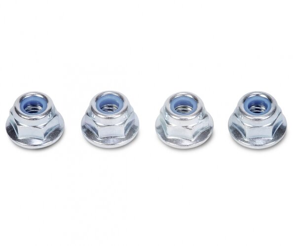 M4/4mm Sicherungsmutter mit Flansch (4)