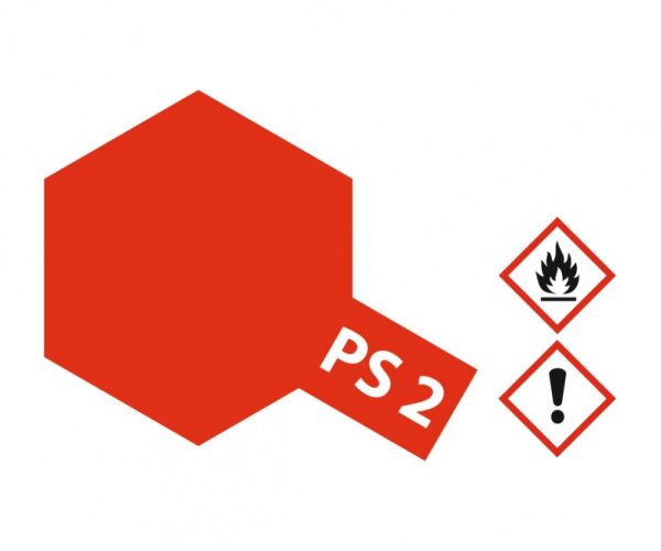 PS-2 Rot Polycarbonat 100ml