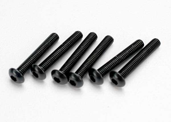 Rundkopfschraube 3x18mm mit Innensechskant 6 Stk