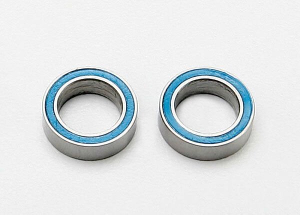 Kugellager 8x12x3,5mm mit Gummidichtung Blau