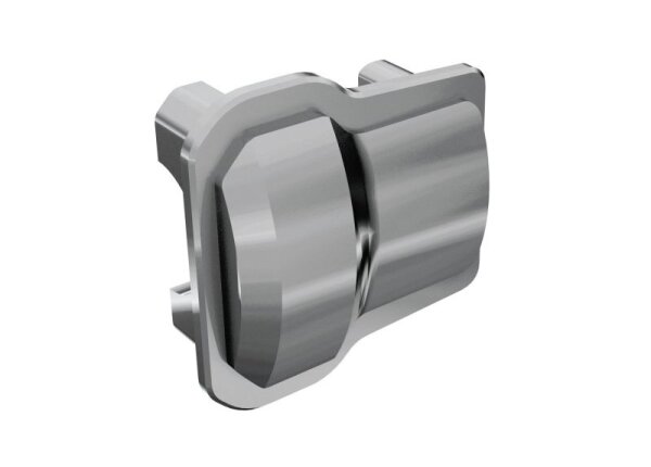 DIFFERENTIAL-ABDECKUNG GRAU TRX-4M