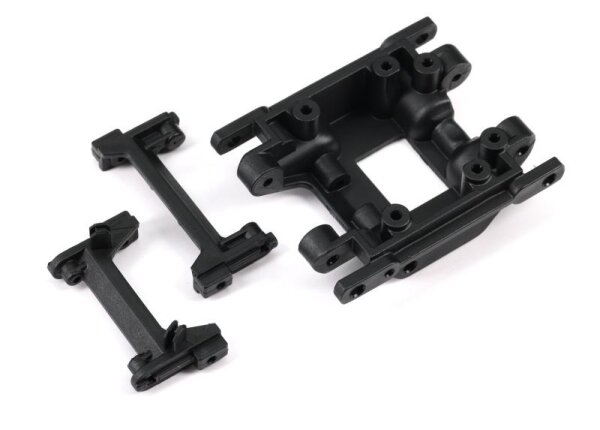 BUMPER-HALTER V/H, SKIDPLATE TRX-4M