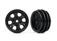 Felgen für TRX-4m Schwarz 6 Speichen 1.0" 2 Stk