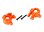 Extreme Heavy Duty Lenkhebel Orange L/R (2 Stk)