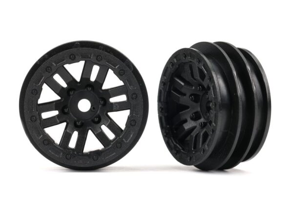Felgen für TRX-4m Schwarz 10 Speichen 1.0" 2 Stk