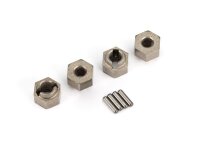 Radmitnehmer aus Stahl 7mm für TRX-4M