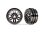 Felgen für TRX-4m Schwarz-Chrom 10 Speichen 1.0" 2 Stk