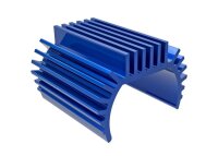 KÜHLKÖRBER FÜR TITAN 87T MOTOR 6061-T6 ALU BLAU ELOXIERT TRA
