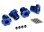 Radmitnehmer Aluminium Blau 17mm