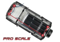 LED LICHT SET KOMPLETT DEFENDER 1/18 TRAXXAS