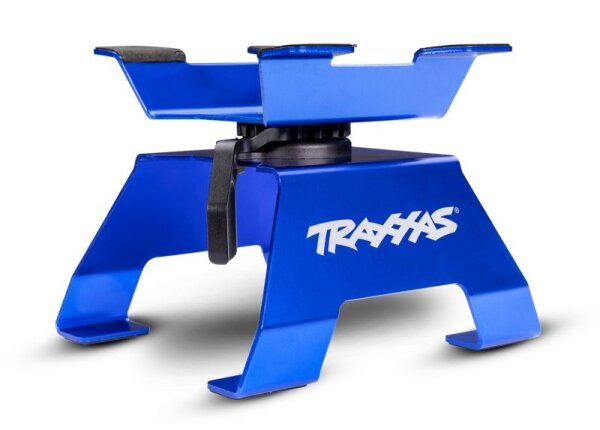 Auto-Stand Aluminium 1/10-1/8 Blau
