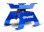 Auto-Stand Aluminium 1/10-1/8 Blau