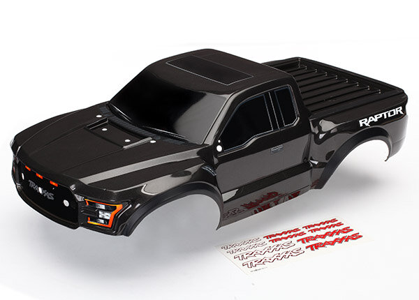 Heavy-Duty Karosserie 2017 Ford Raptor Schwarz mit Aufkleber