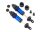 GT-MAXX Dämpfer Aluminium Blau vorne (2) TRAXXAS Sledge
