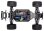 TRAXXAS Rustler rot/gelb 4X4 VXL BRUSHLESS