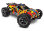 TRAXXAS Rustler rot/gelb 4X4 VXL BRUSHLESS