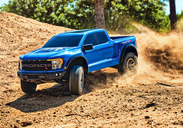 TRAXXAS Ford Raptor-R 4x4 VXL Blau 1/10 Pro-Scale