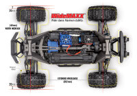 TRAXXAS Maxx 1:10 RTR WideMAXX Rot (ohne Akku)