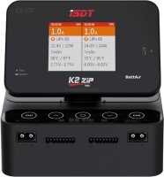 ISDT K2Zip AC/DC Dual Channel Smart Ladegerät -20A, 1-8S