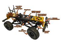 DF-4J Crawler XXL Special Ed. 2023 RED Side Bars