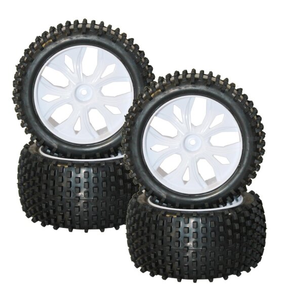 Radsatz mit Kunststofffelgen (4)