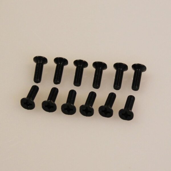 Senkkopfschrauben M3x16 (12)