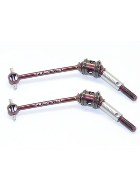 ECS Drive Shaft Set V2 for XRAY T4 - 52mm (Spring steel