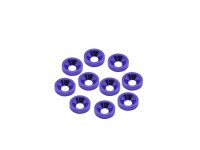 Alu M3 Countersink Washer-Blue (10)