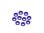 Alu M3 Countersink Washer-Blue (10)