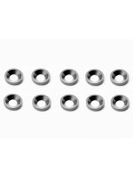 Alu M4 Countersink Washer-Gray (10)