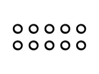Alu Shims 3 x 5 x 1 Black (10)