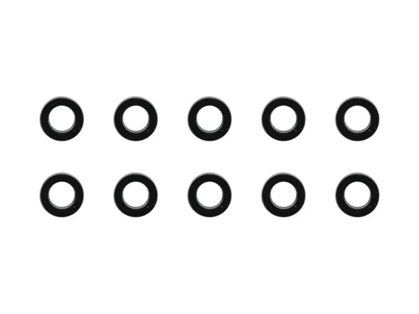 Alu Shims 3 x 5 x 2 Black (10)