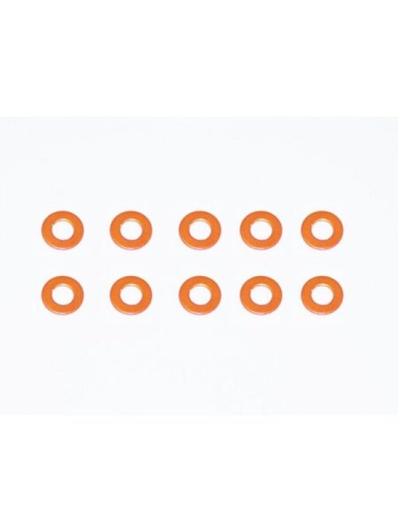 Alu Shims 3X6X0.5-Orange (10)