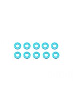 Alu Shims 3X6X0.5-Blue (10)