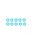 Alu Shims 3X6X0.5-Blue (10)