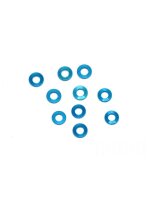 Alu Shims 3 x 6 x 1 Blue (10)