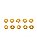 Alu Shims 4 x 7 x 1 Orange (10)