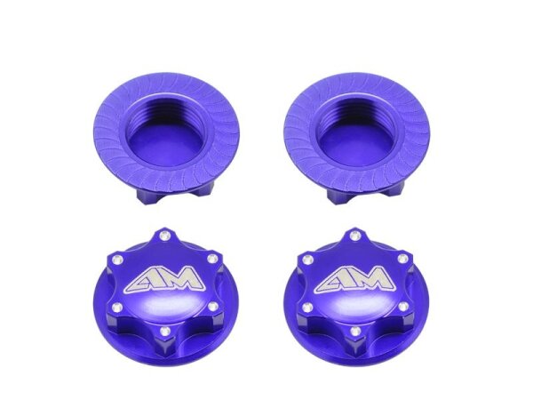 Alu 1/8th wheel nuts-closed End / Lightweight (4)